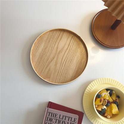 Wood Storage One-Person Food Tray