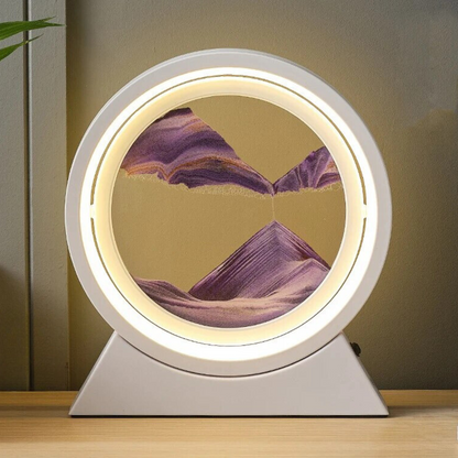 The Dawn - Rotating LED Sand Art Lamp