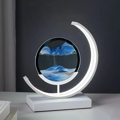 The Eclipse - LED Sand Art Lamp