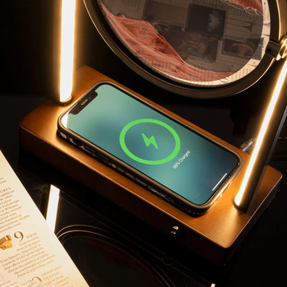 The Spark - LED Sand Art Lamp with Wireless Charger